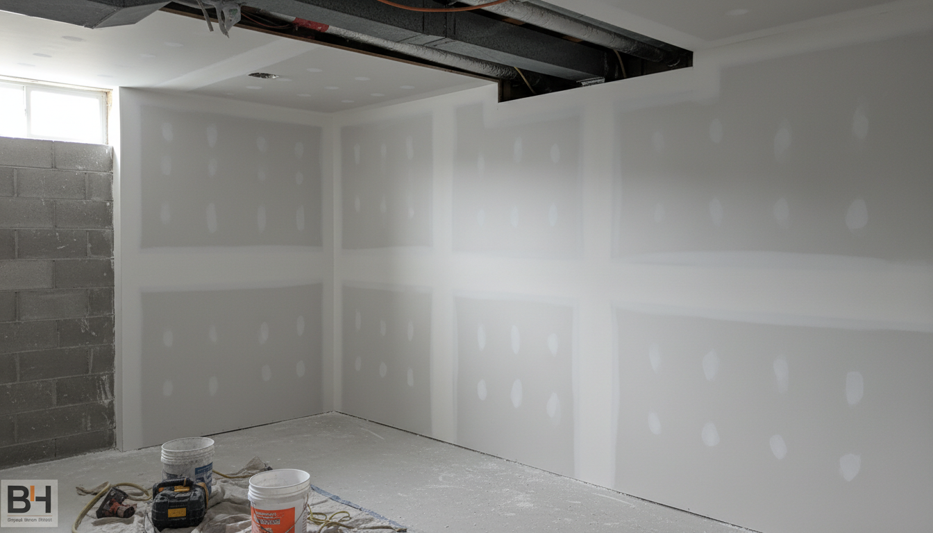 Level 4 residential drywall finish — BH Drywall Metro Detroit, Metro Detroit, MI