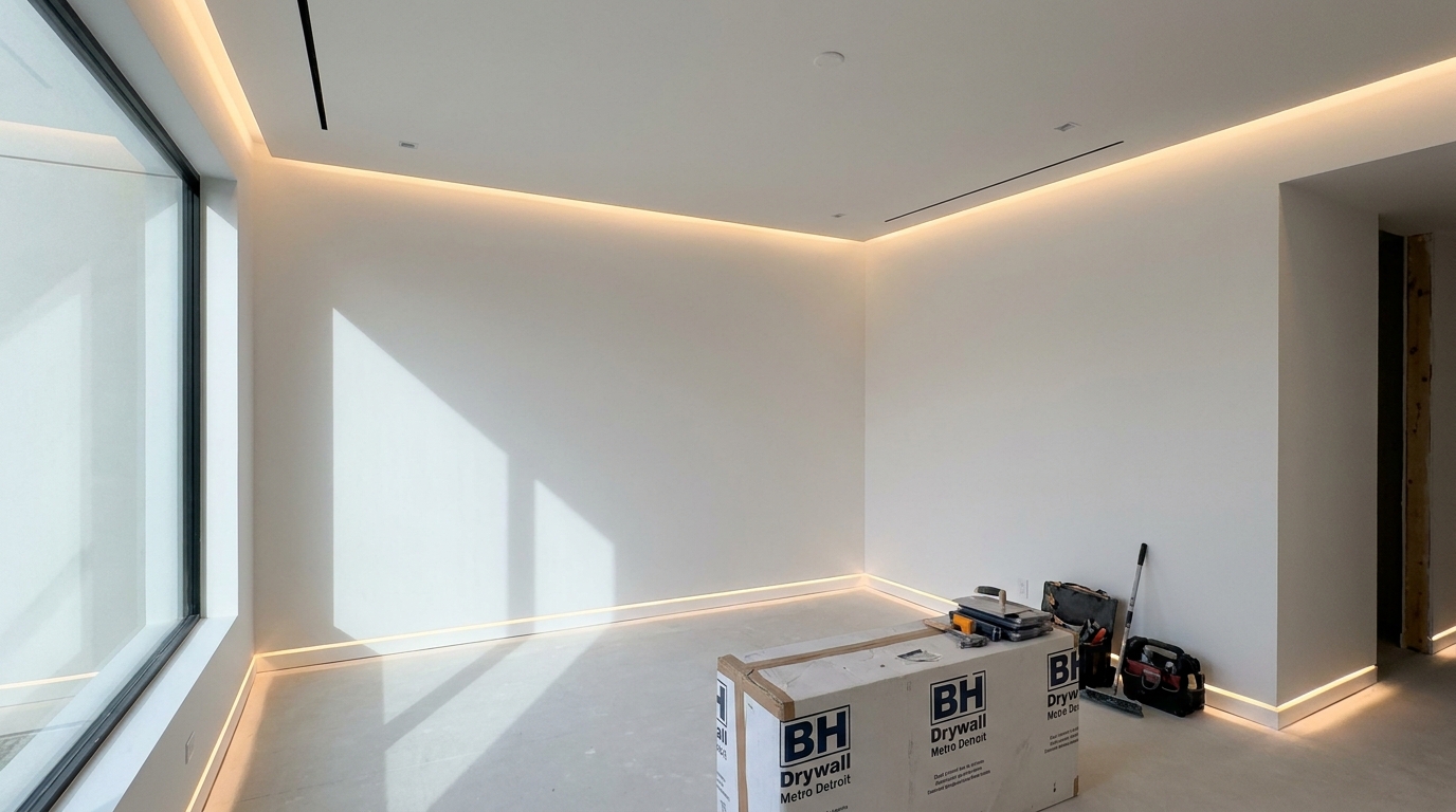 Smooth Finish — BH Drywall Metro Detroit, Metro Detroit, MI