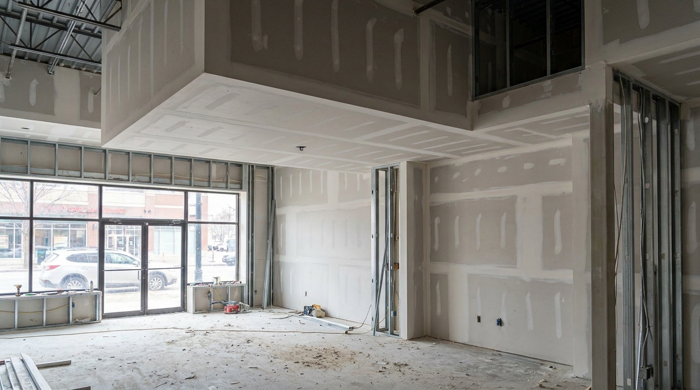 Retail — BH Drywall Metro Detroit, Metro Detroit, MI